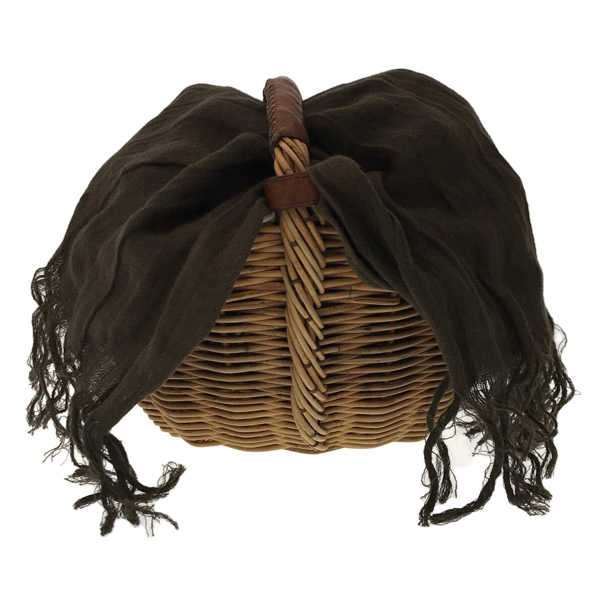 ebagos / 埃巴戈斯 |小牛皮單手柄籃子包 |