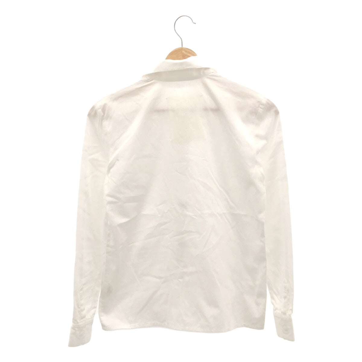 小野友美 |棉質按扣開襟襯衫 |尺寸 38 |女性的