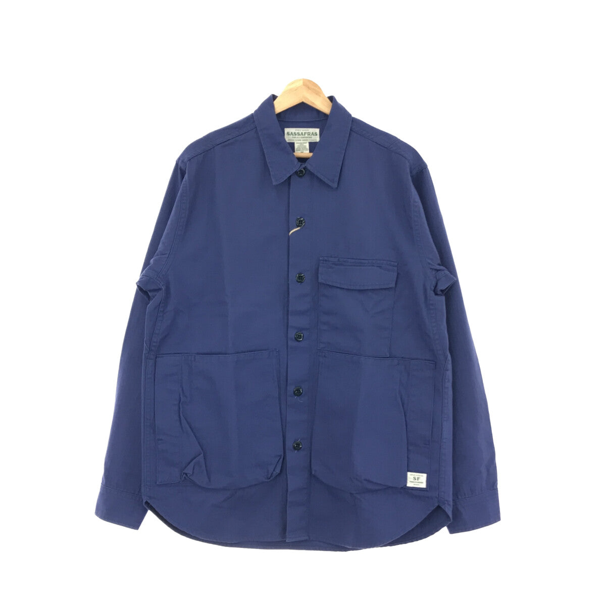 SASSAFRAS / ササフラス | Digs Crew Half Herringbone / ディグス