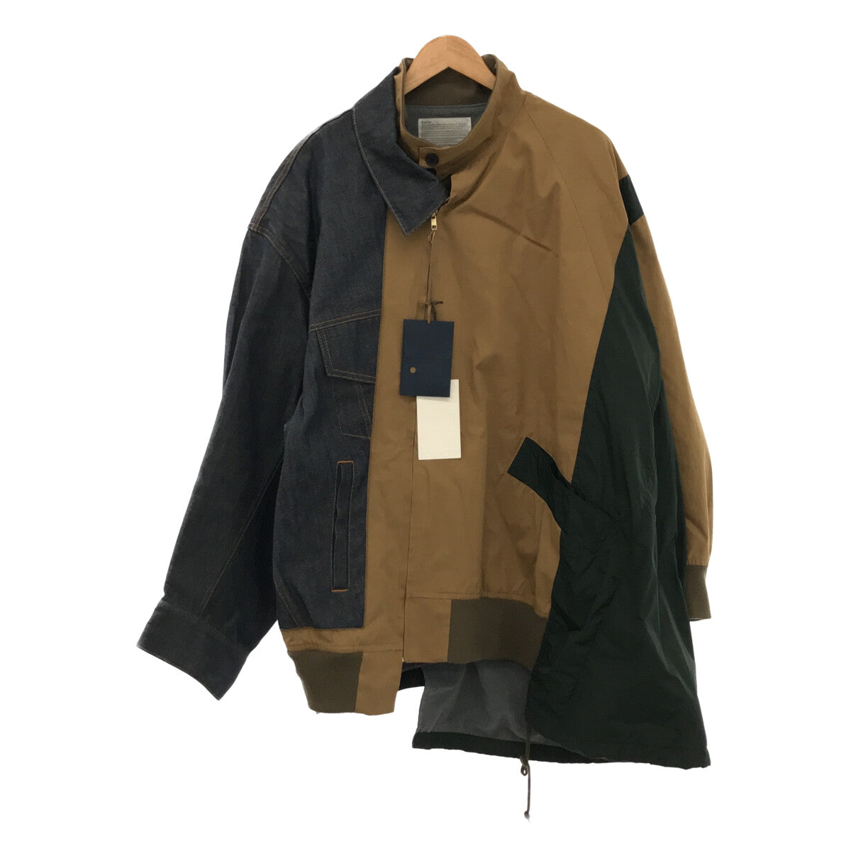 kolor / カラー | 2020AW | DENIM JACKET BLOUSON ドッキング デニム ...