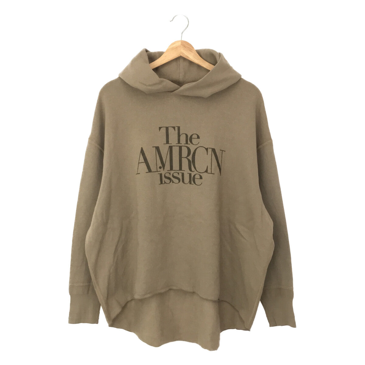 レディース定価1.9万 Deuxieme Classe ドゥーズィエムクラス Americana アメリカーナ HOODIE GOWN フーディガウン /ブラウン【2400013340571】