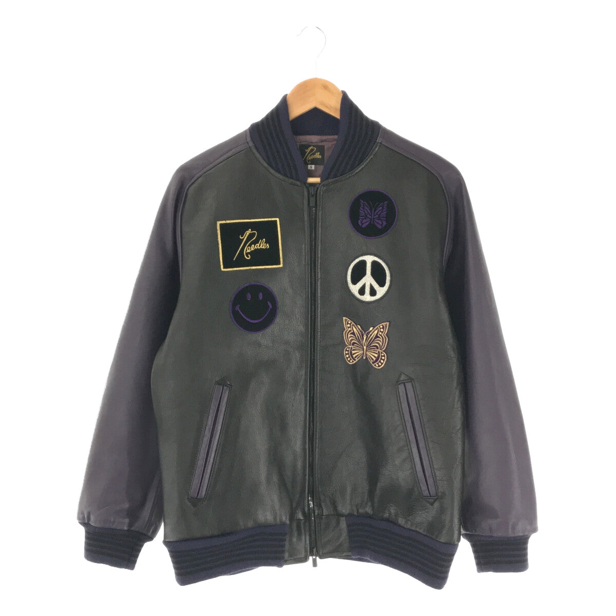 Needles / ニードルス | 2022AW Award Jacket Cowhide Leather LQ094