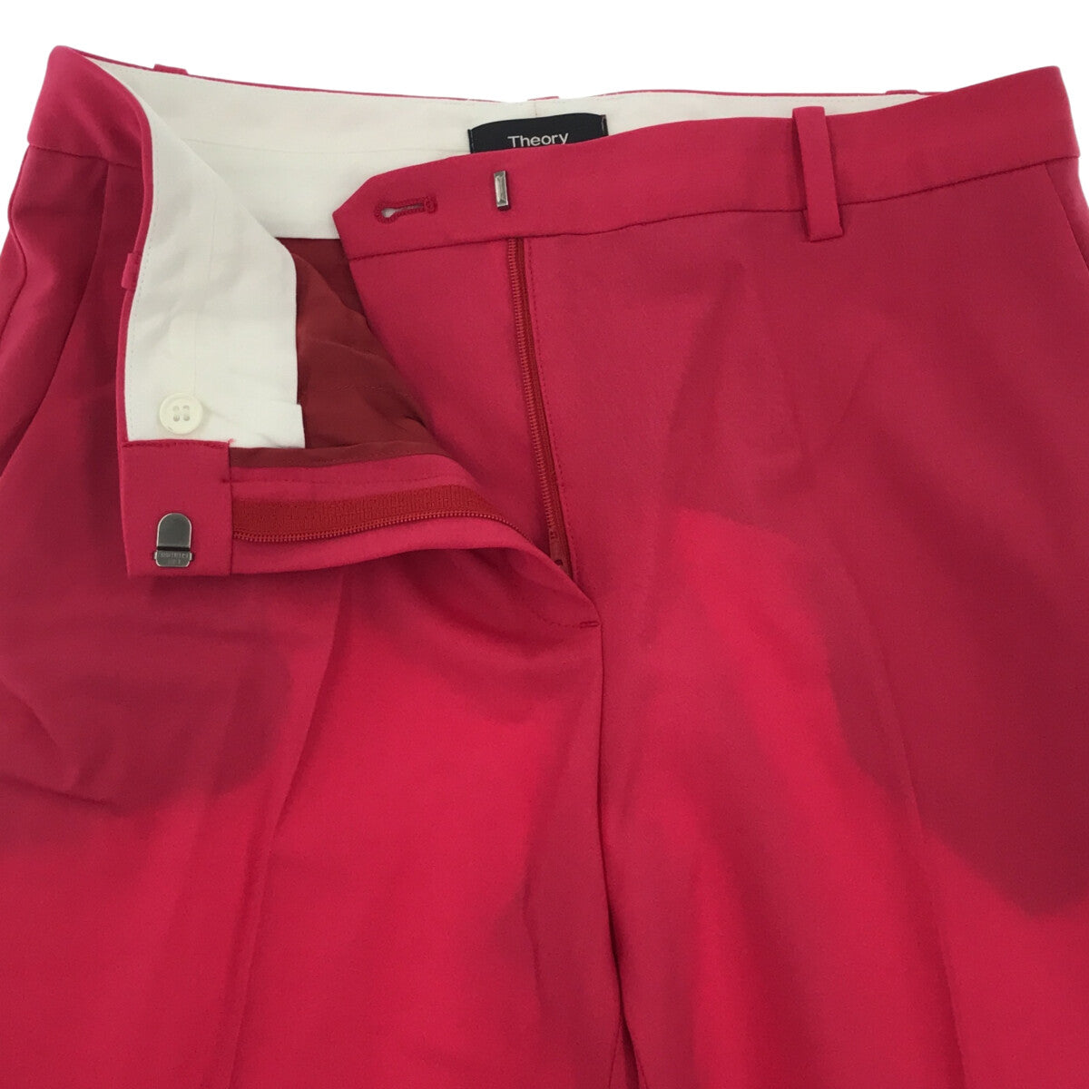 theory / 세올리 | TRACEABLE WOOL TREECA4J 바지 | 2 | 마젠타 | 여성