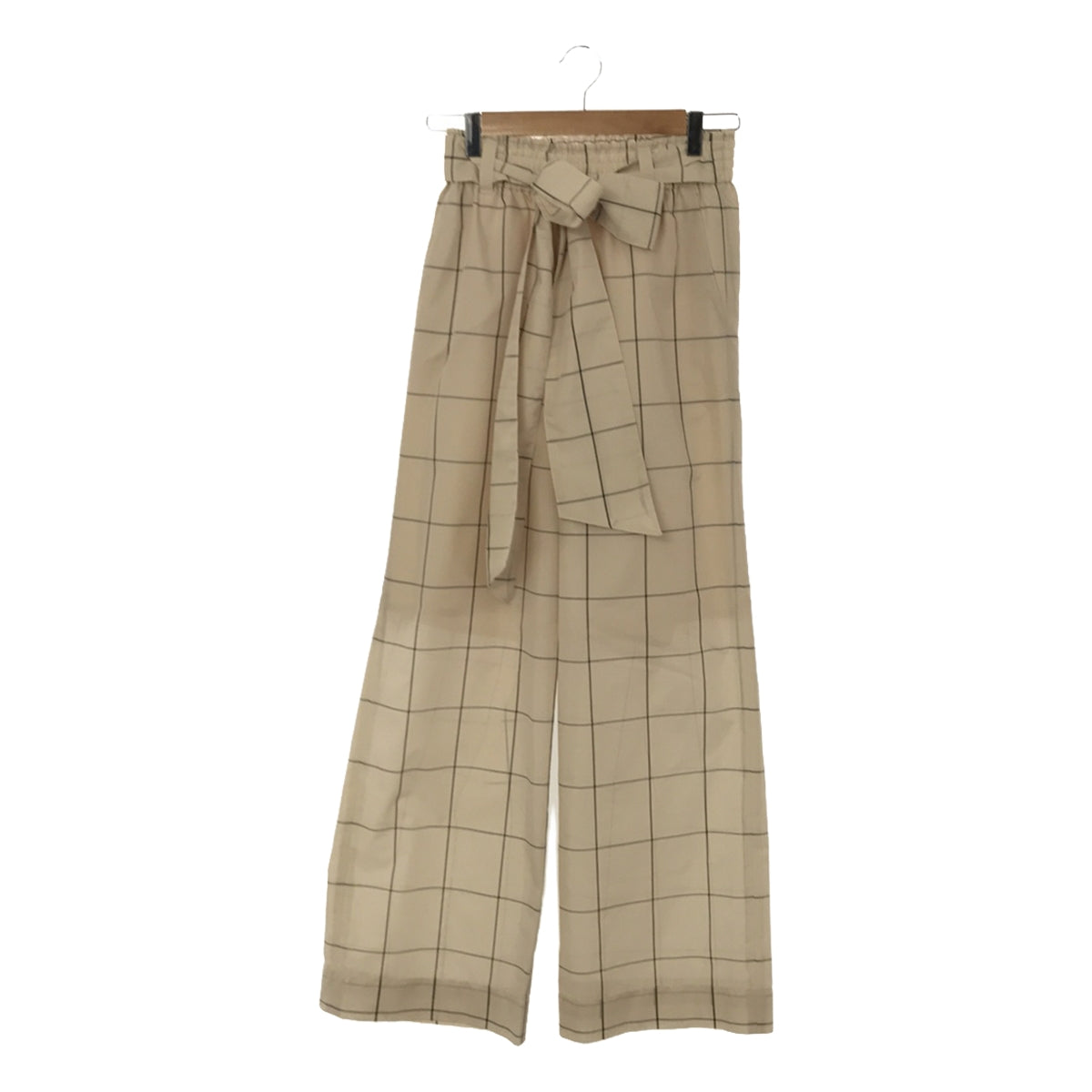 美品】 HYKE / ハイク | PLAID EASY PANTS プレイドチェック イージー