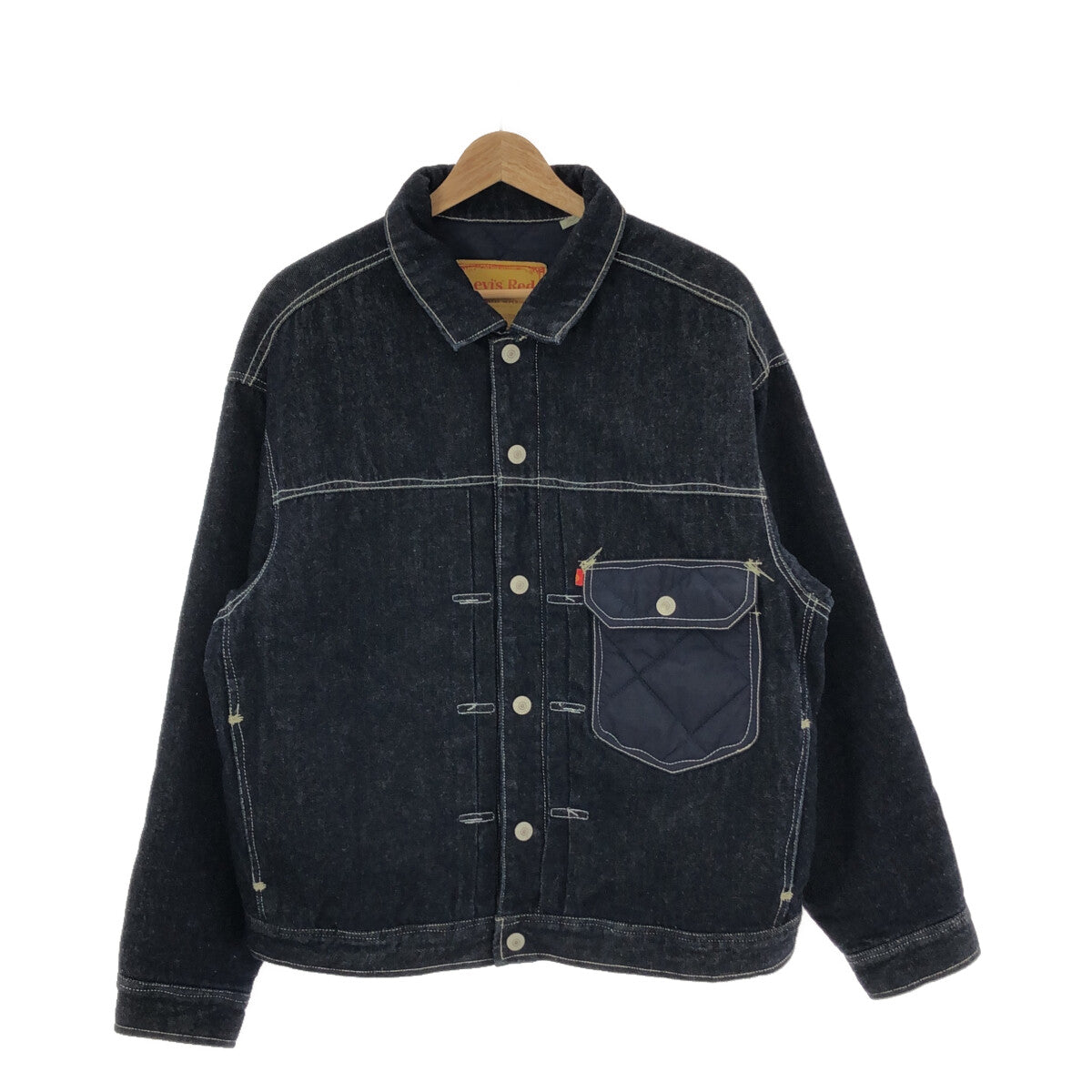 Levi's red / リーバイスレッド | QUILT TYPE I TRUCKER BLUE OX RINSE 