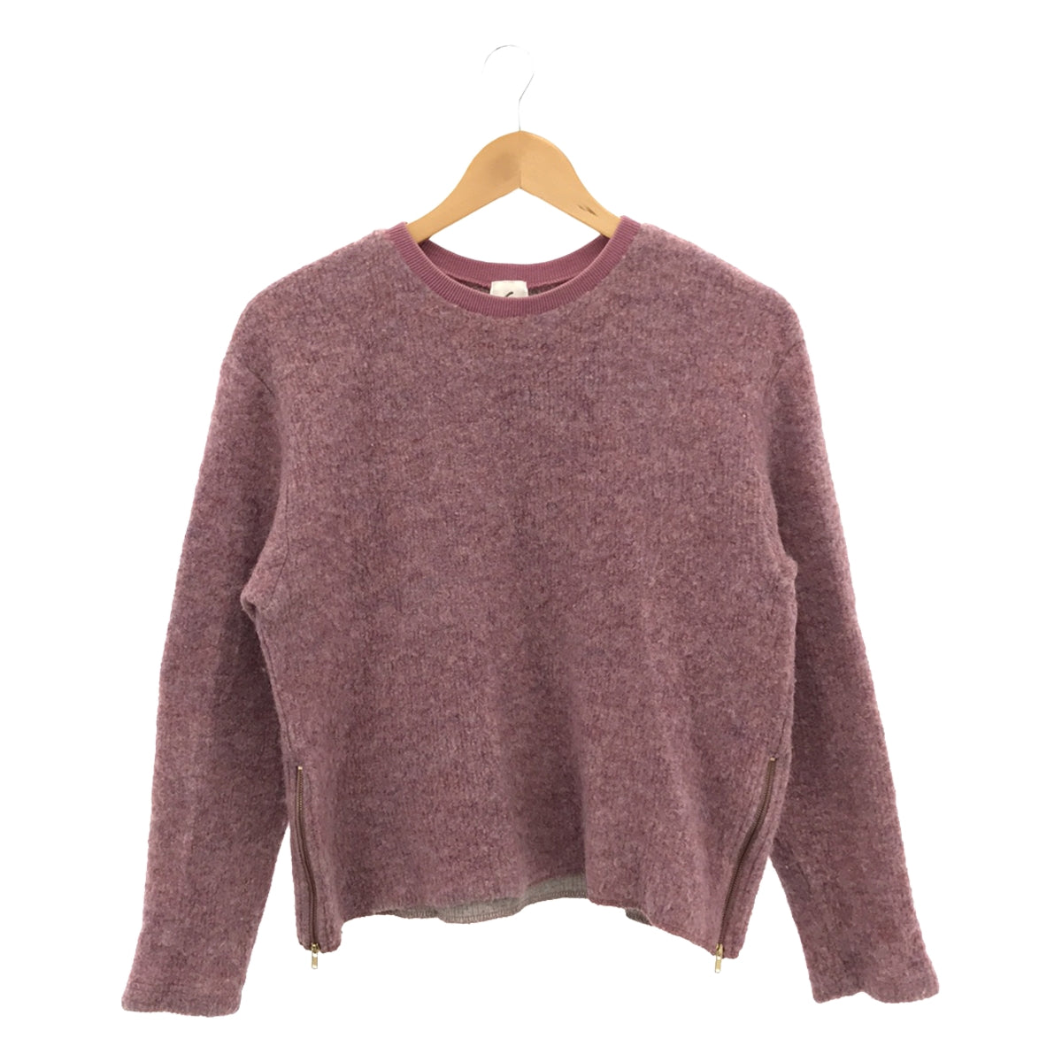 6(ROKU) / ロク | PILE ZIP PULLOVER カットソー |
