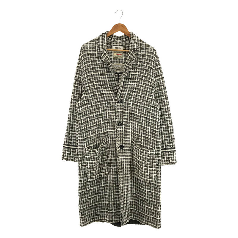 Coohem / コーヘン | SPRING TRICOLOR TWEED COAT スプリング トリ