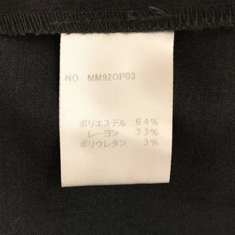 madder madder / Madamada | "Tsutsumu" WRAP DRESS - CHARCOAL GRAY Dress One-piece dress | F | Charcoal gray | Women's