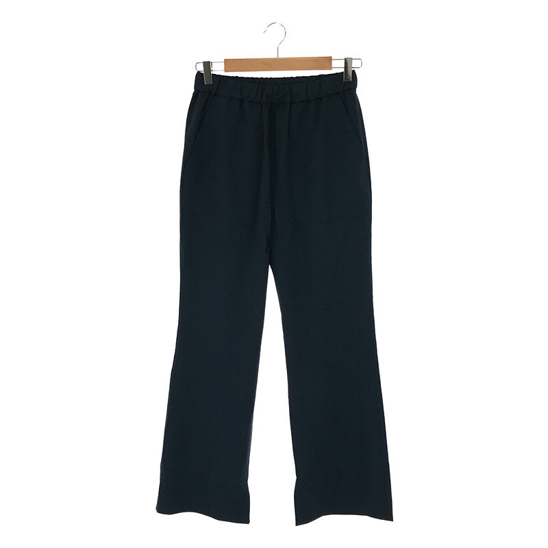 【美品】 IENA / イエナ | 2023SS | フレアイージーパンツ | 36 | ブルー | レディース