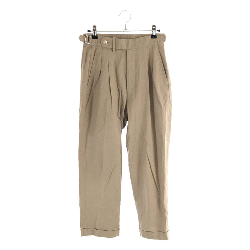 foufou / フーフー | adjust straight pants （linen） リネン