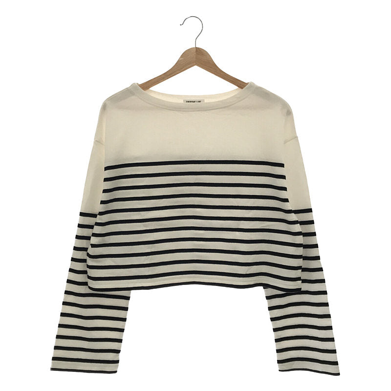 Deuxieme Classe / ドゥーズィエムクラス | 2023SS | Cropped Stripe T