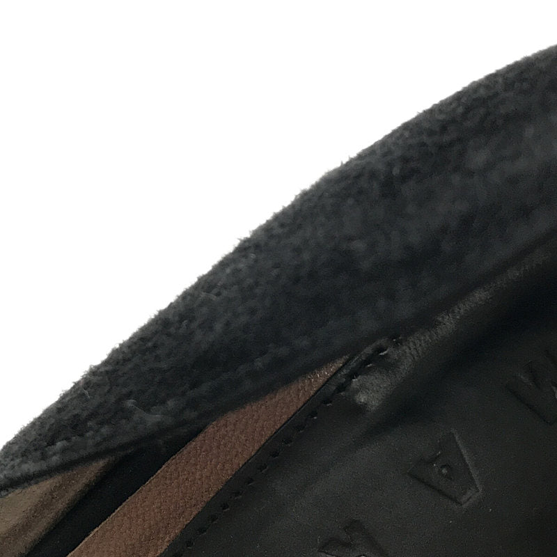 MARNI | Suede leather ribbon pumps | 38 | Black | Women's