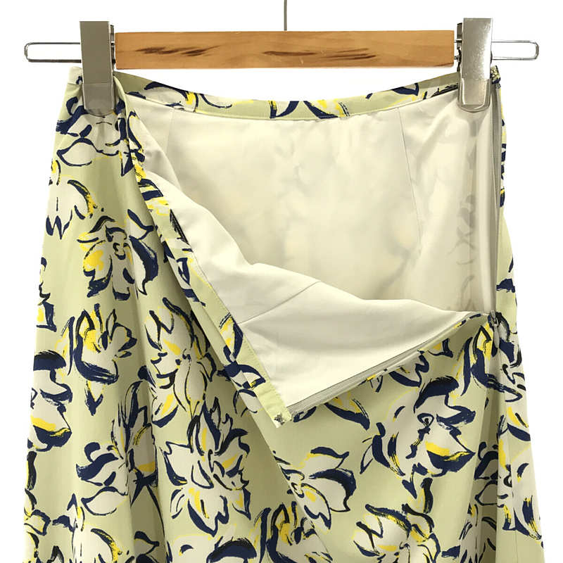 IENA / 예나 | 2021SS | 개더티 아드 스커트 | 34 | 옐로우 | 여성