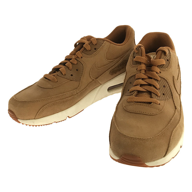 NIKE / ナイキ | AIR MAX 90 ULTRA 2.0 LTR FLAX/FLAX-SAIL-GUM MED BROWN  924447-200 エア マックス 90 ウルトラ 2.0 レザー スニーカー | 26 |