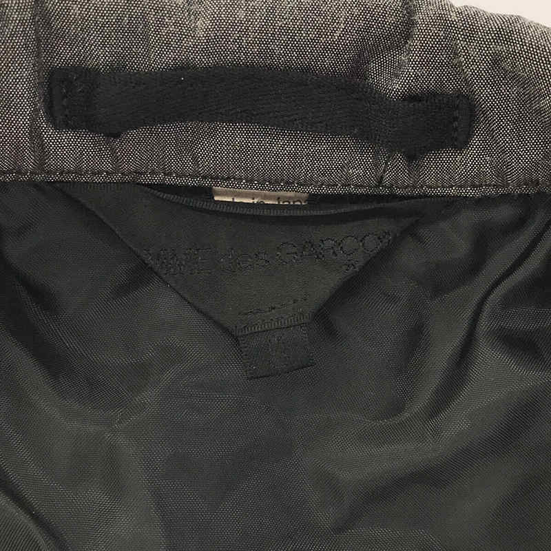 COMME des GARCONS / 컴데 갤슨 | 16ss Blue Witches 폴리 에스테르 융합 재킷 | S | 회색 | 여성