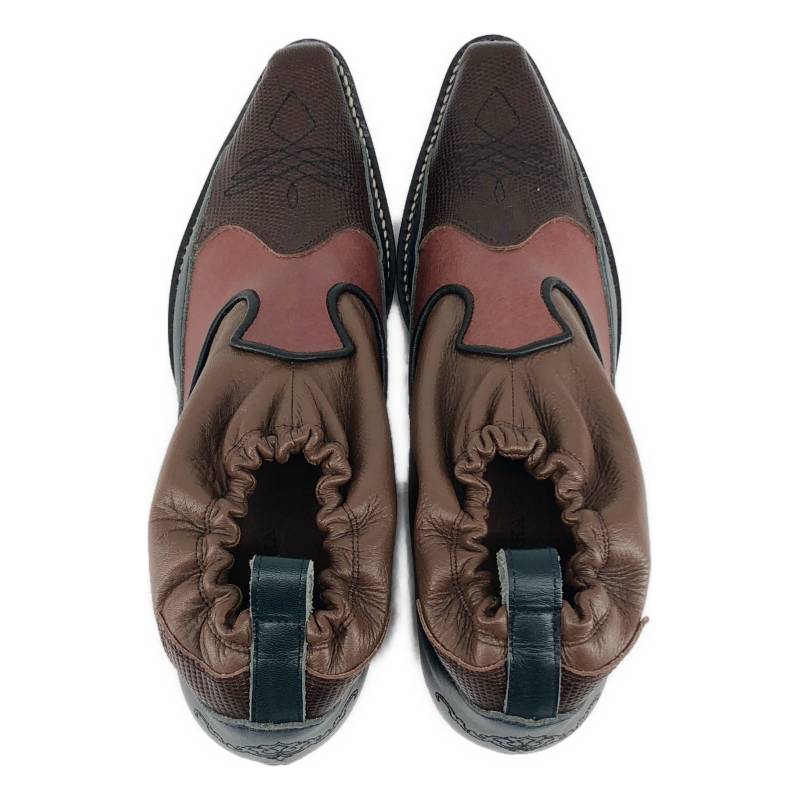 FUMIE=TANAKA / フミエタナカ | balloon western boots / 牛革 カウレザー ウエスタン ショートブーツ | 37 |