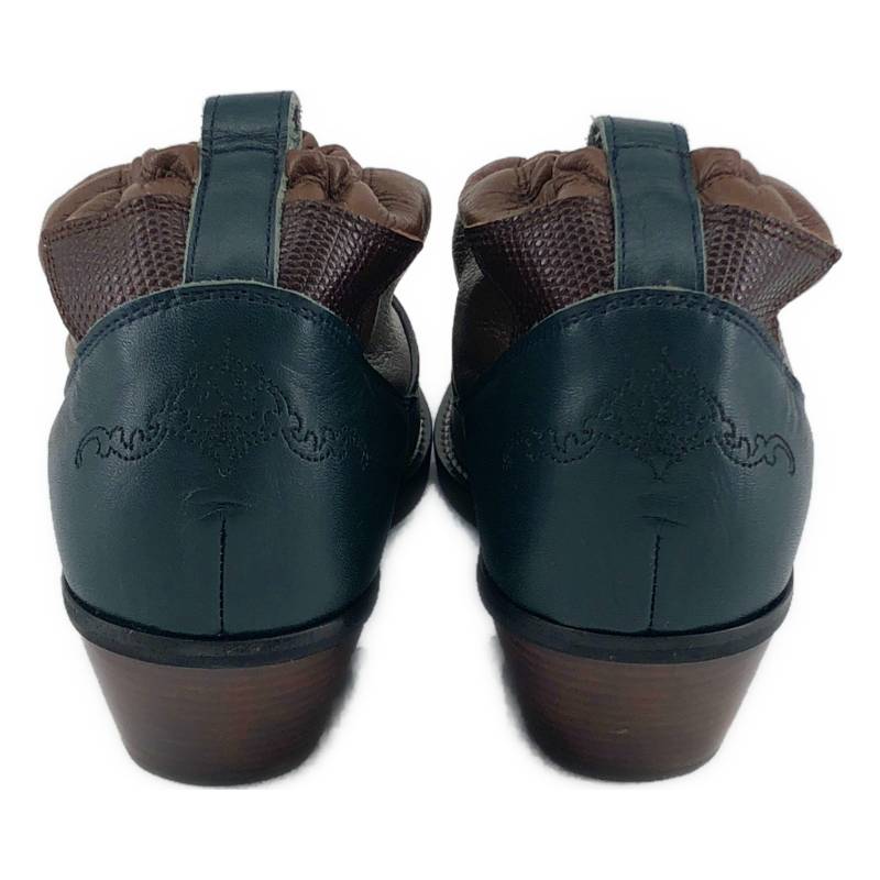 FUMIE=TANAKA / フミエタナカ | balloon western boots / 牛革 カウレザー ウエスタン ショートブーツ | 37 |