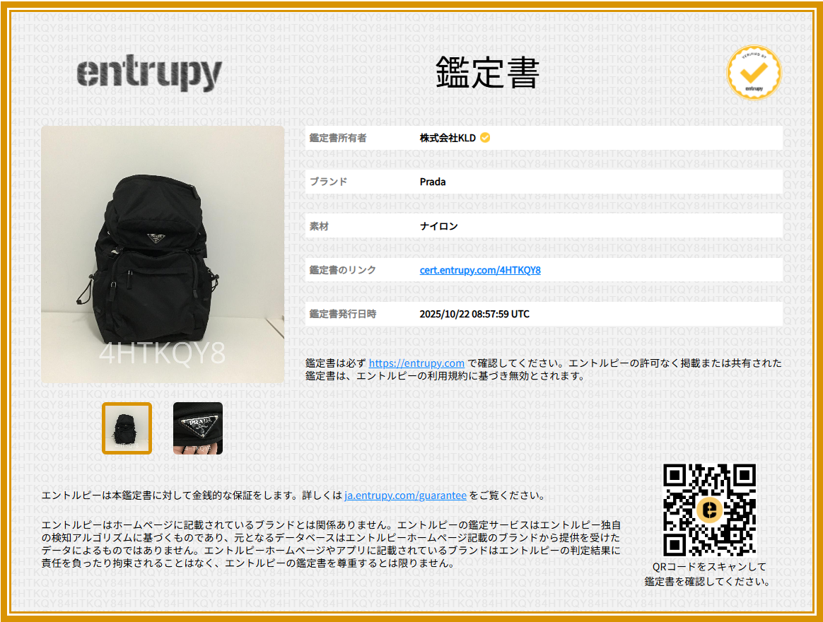 PRADA / プラダ | 2VZ090 Re-Nylon ナイロン バックパック | ブラック | メンズ