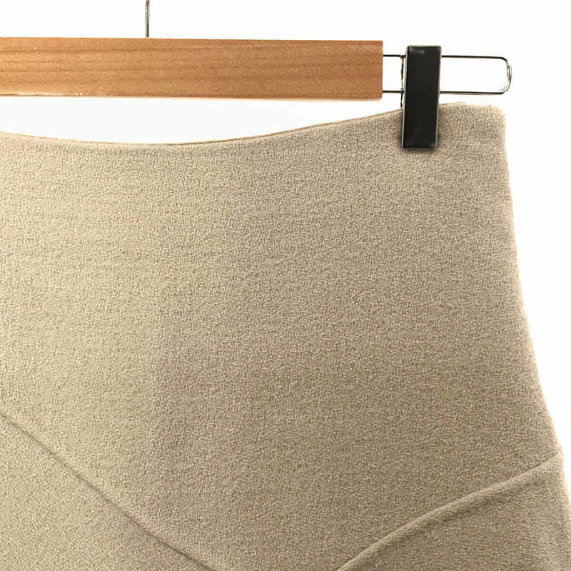 Drawer | Wool silk skirt / fully lined | 36 | Beige | Women's