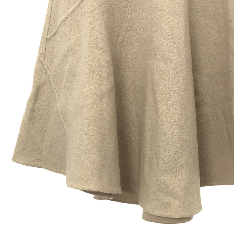 Drawer | Wool silk skirt / fully lined | 36 | Beige | Women's