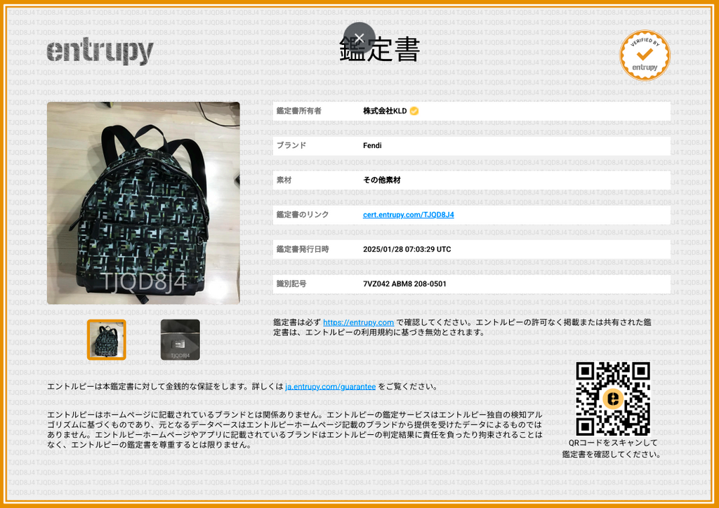 【美品】  FENDI / フェンディ | NYLON STAMP CAMOUFF リュック バックパック | NERO+MULTI/SILVER | メンズ
