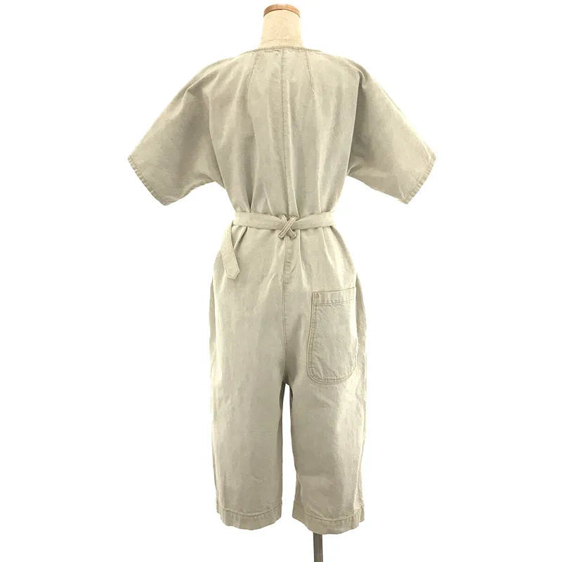 Rachel Comey / レイチェルコーミー | コットン キーネック デニム オールインワン | 2 | グレー | レディース