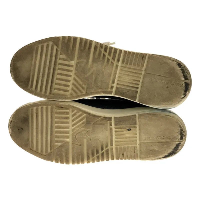 安普里奧阿瑪尼 |低筒厚底運動鞋 |尺寸 36 |海軍 |女性的