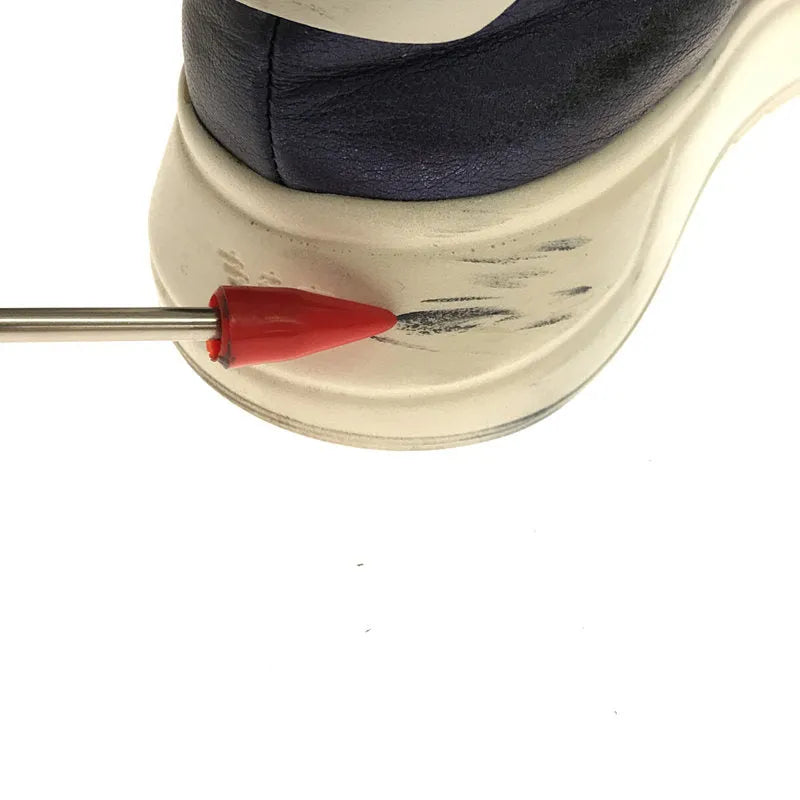 安普里奧阿瑪尼 |低筒厚底運動鞋 |尺寸 36 |海軍 |女性的