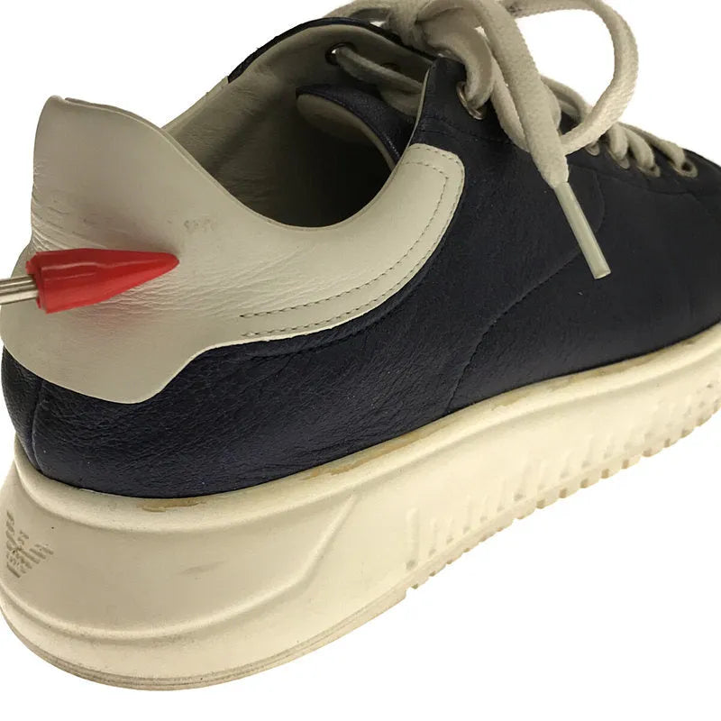 安普里奧阿瑪尼 |低筒厚底運動鞋 |尺寸 36 |海軍 |女性的