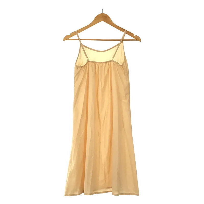 【美品】  eimy istoire / エイミーイストワール | 2021SS | ロング シアーフレアラインシャツワンピース キャミソールペチコート付き | F | ピンク | レディース