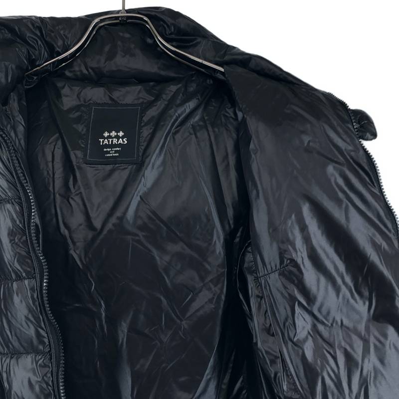 TATRAS / タトラス | ドローストリング ロゴジップ ダウンコート / フード着脱可 | 1 |