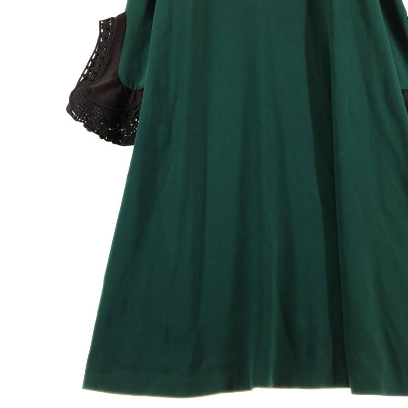 Mame Kurogouchi / マメクロゴウチ | 2020SS | lace cuffs A-line dress レースかフス Aラインドレス ワンピース | 1 |