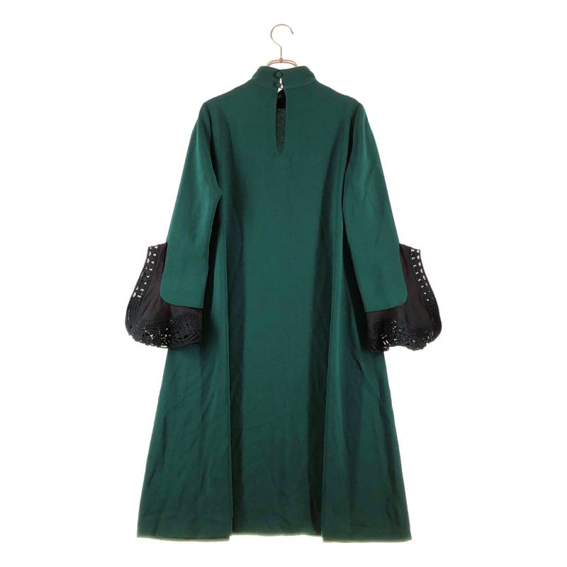 Mame Kurogouchi / マメクロゴウチ | 2020SS | lace cuffs A-line dress レースかフス Aラインドレス ワンピース | 1 |