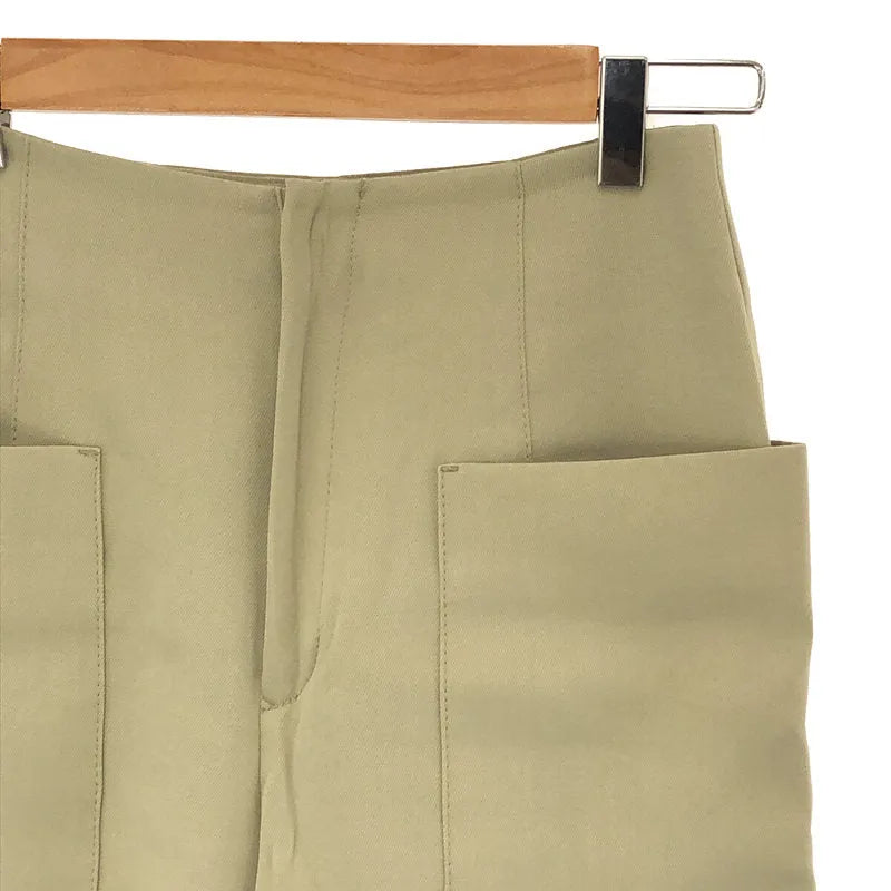 【미품】 IENA / 예나 | 2020SS | 패치 포켓 와이드 팬츠 | 36 | 그린 | 여성