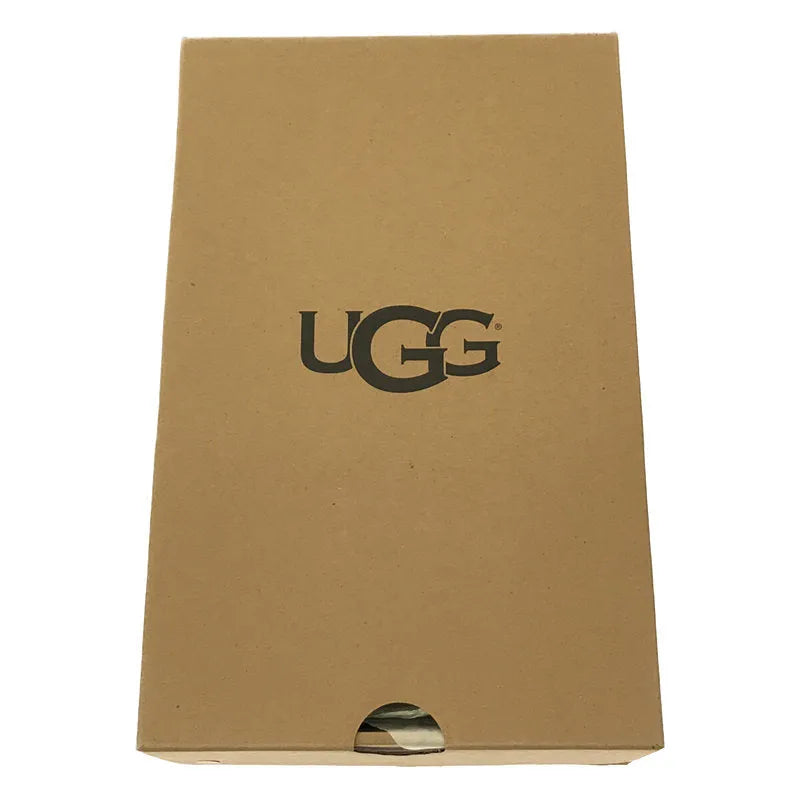 [狀況良好] UGG Fluff Springs 毛涼鞋 |尺寸 22.5 |橘色 |女性的