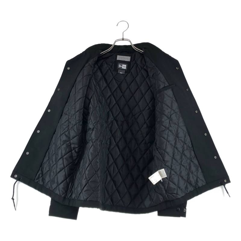 YOHJI YAMAMOTO POUR HOMME / ヨウジヤマモトプールオム | 2022AW | × NEW ERA WCOACH JKT / 両面ロゴプリント ジャケット / キルティング総裏地 | S |