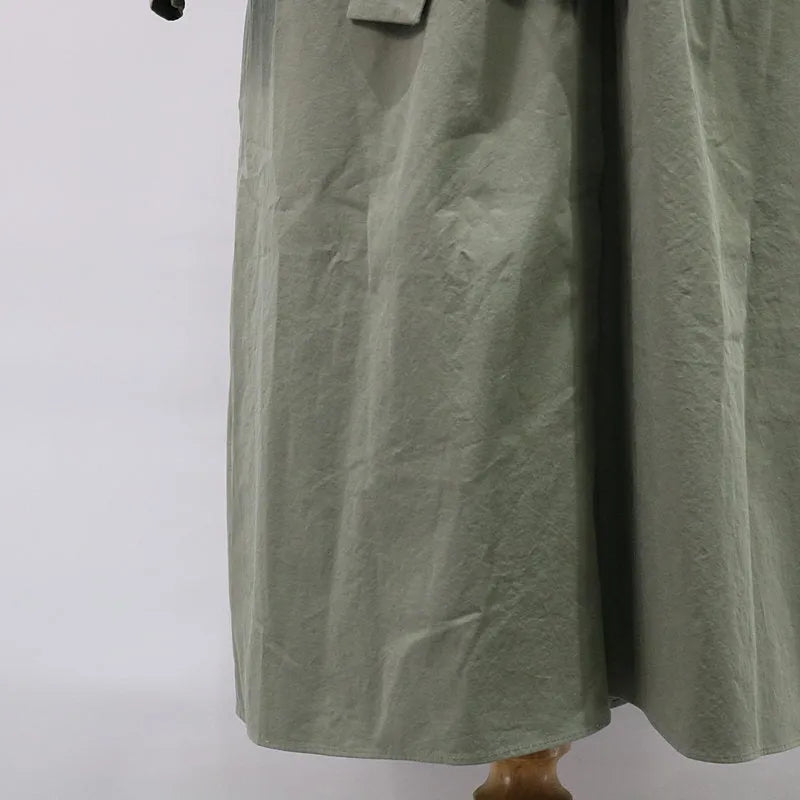 EMIN &amp; PAUL / 에민 앤 폴 | 2020SS | IENA 취급 드레스 코트 | 36 | 카키 | 여성