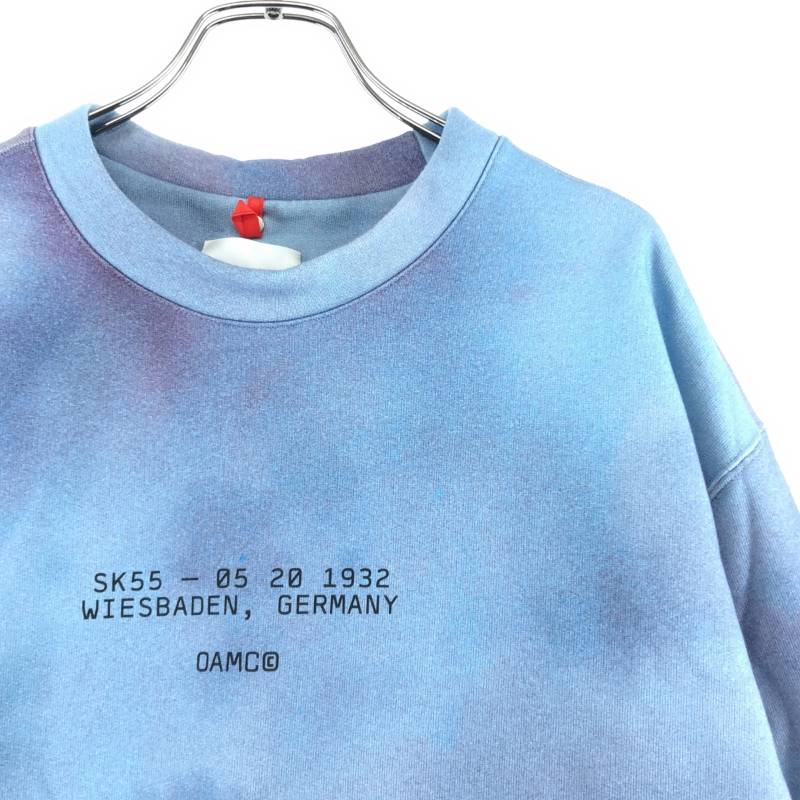 OAMC / オーエーエムシー | グラデーションプリント クルーネックスウェット | L |