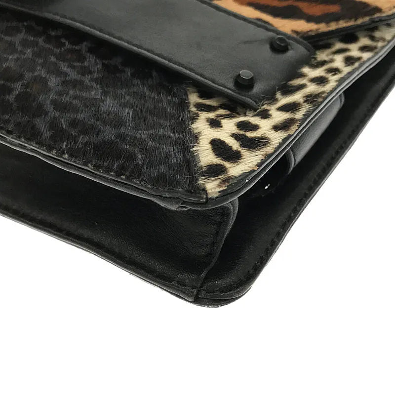 DEREKLAM / デレクラム | ハラコ ショルダーバッグ | マルチカラー | レディース