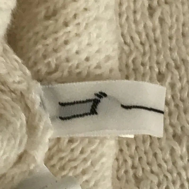 【美品】  ゴーシュ / ゴーシュ | リネンリバーニット ベスト | 2 | オフホワイト | レディース