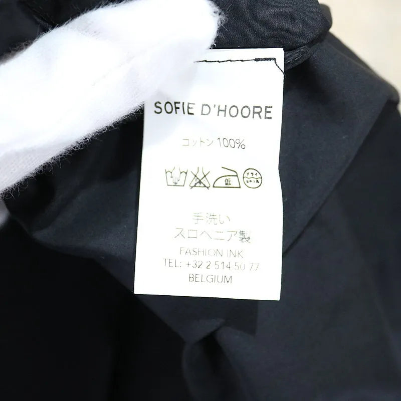 SOFIE D'HOORE / ソフィードール | DIALOGUE キーネック2WAYワンピース | 36 |