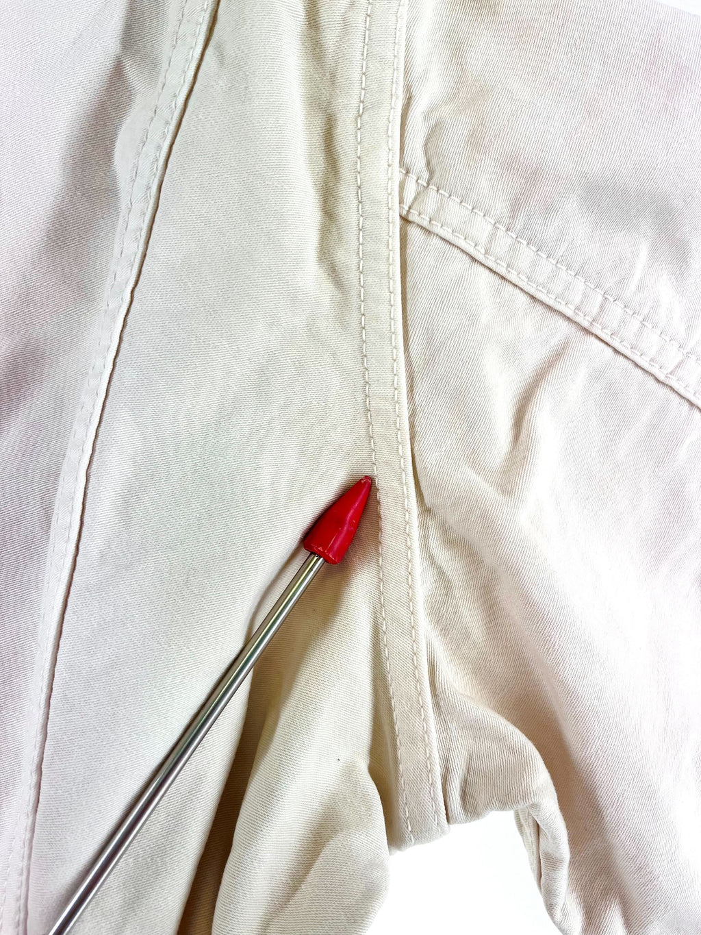 45r / フォーティファイブアール | モチ米サテンの908Gジャン ジャケット | 2 | ベージュ | レディース