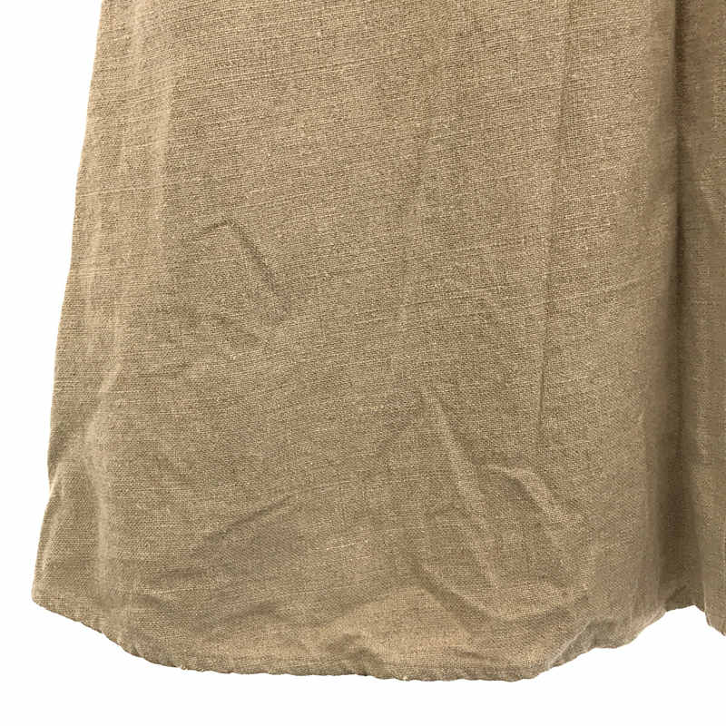 Shinzone | Linen Flare Skirt | 34 | Ecru | Women's