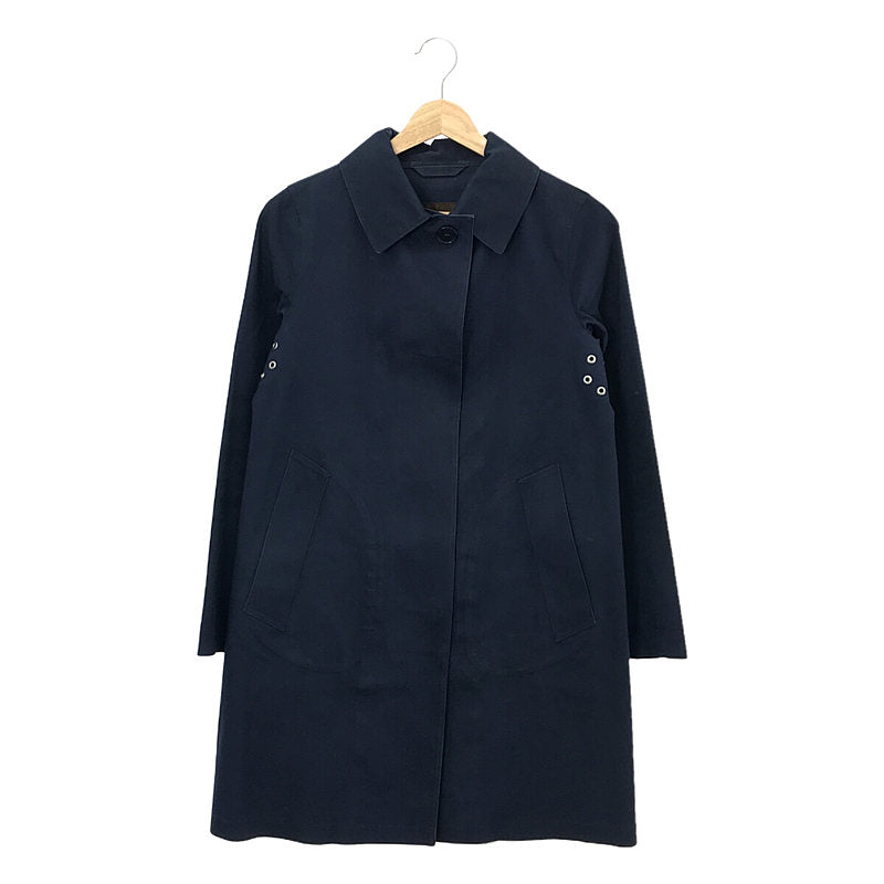 MACKINTOSH / Mackintosh | Cotton bonded bal collar coat | 32 | Navy | Women's