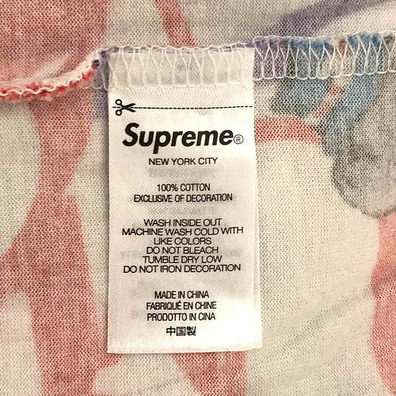 [Good Condition] SUPREME | 2022FW | Elephant S/S Top | Elephant All-Over Print T-Shirt | L | Multicolor | Men's