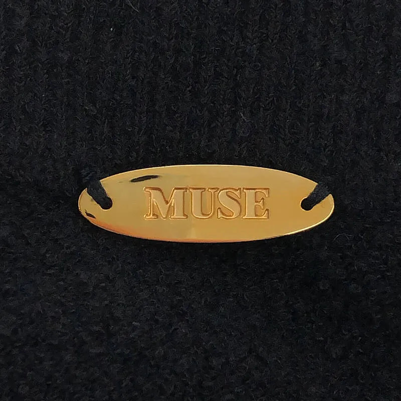 MUSE de Deuxieme Classe / 뮤즈 두주 엠 클래스 | 2023SS | Ringrin Flare 스커트 | 네이비 | 여성