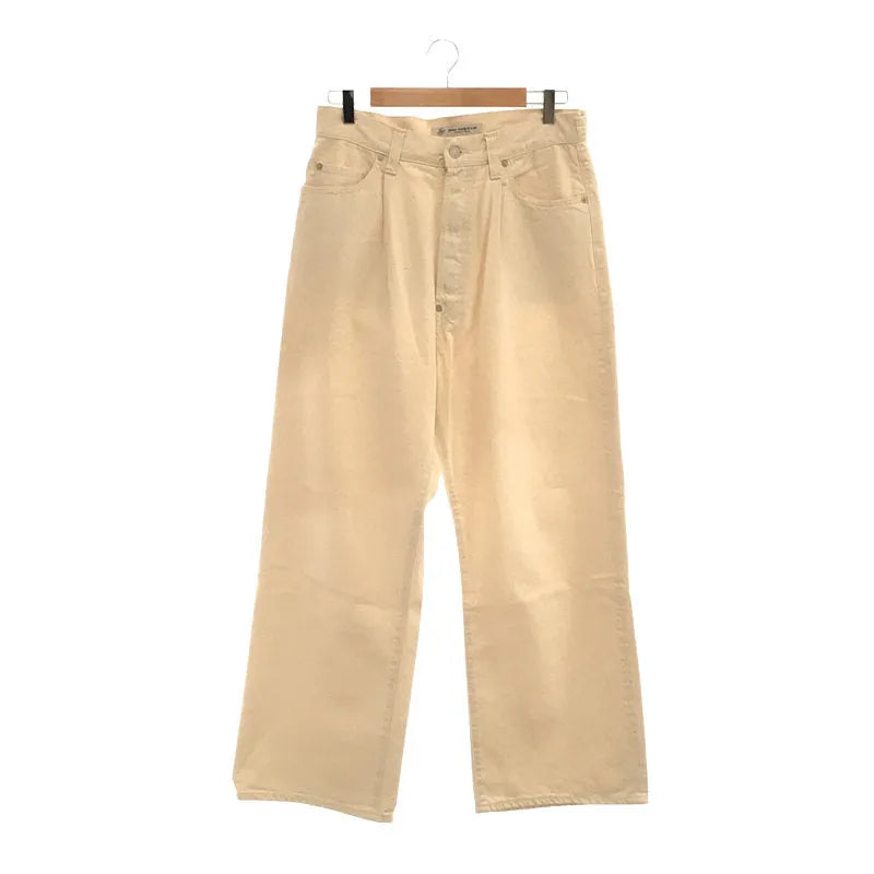 【新品】  journal standard luxe / ジャーナルスタンダードラックス | 2022SS | 12OZデニム タック5PK パンツ | M | ナチュラル | レディース