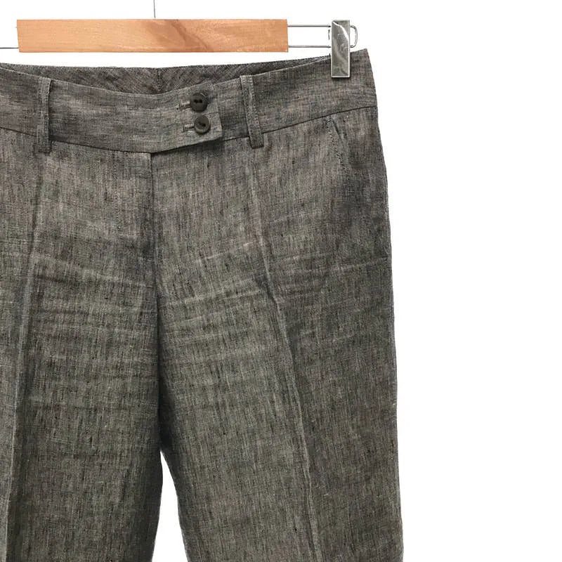 INCOTEX / インコテックス | ストレートスラックス | 40 | グレー | レディース