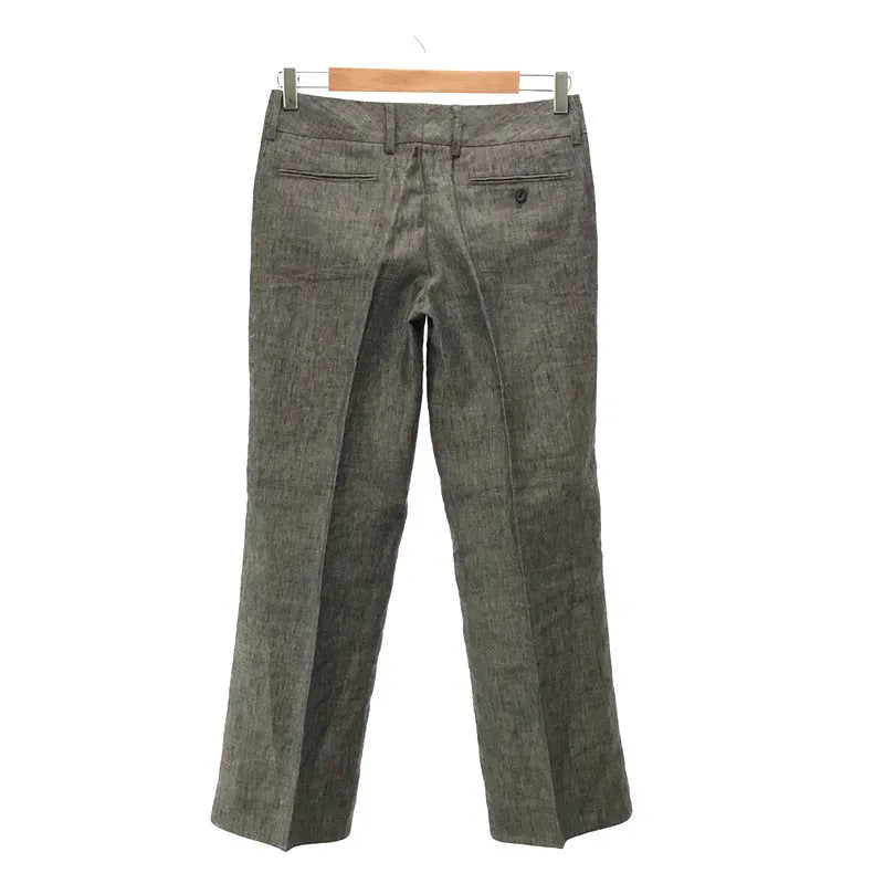 INCOTEX / インコテックス | ストレートスラックス | 40 | グレー | レディース