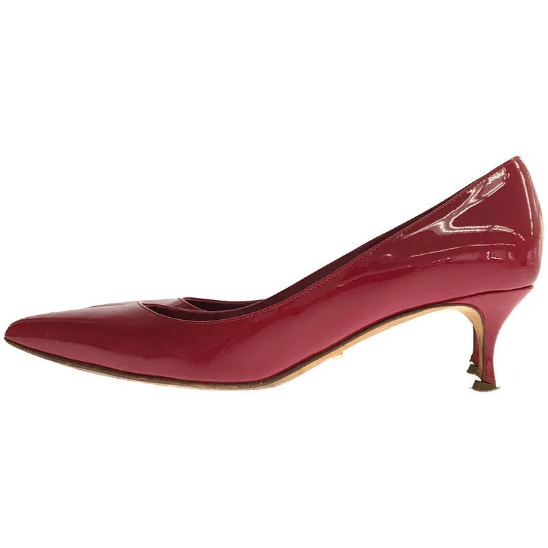 [狀況良好] 羅西羅西 |漆皮尖頭高跟鞋 | 35 1/2 |紅色 |女性的